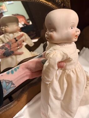Vintage 3 Faced Doll 😄😢😴